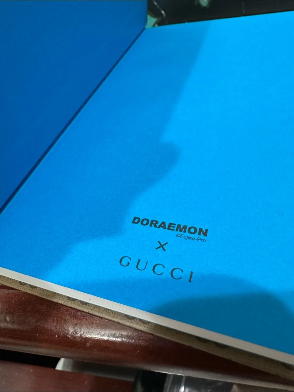 Gucci x Doraemon GG Monogram Hardcover Journal Notebook Japan Limited Edt new